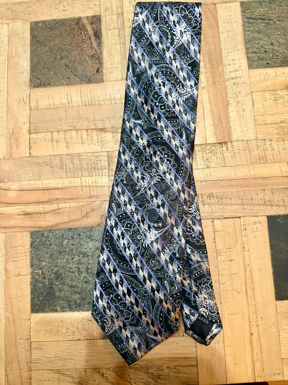 Authentic Pavone Milano Luxury Men's Silk Tie - Made in Italy